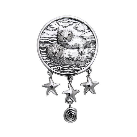 Ted Andrews Sea Otter Pendant TPD352