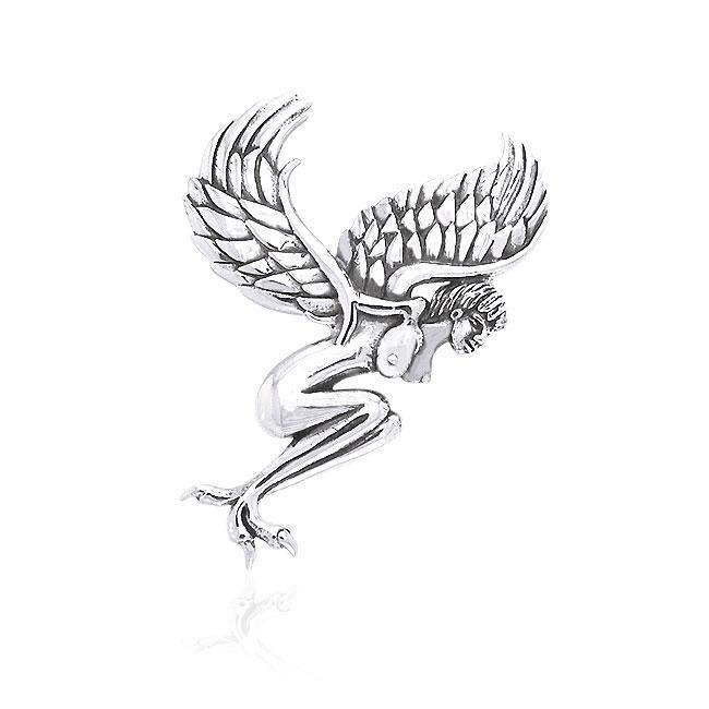 Siren Sterling Silver Pendant TPD3530