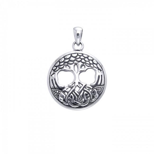 Find your solace in the Tree of Life ~ Sterling Silver Jewelry Pendant TPD3541