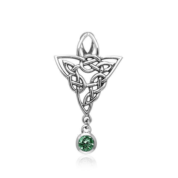 Celtic Knotwork Sterling Silver Pendant TPD376