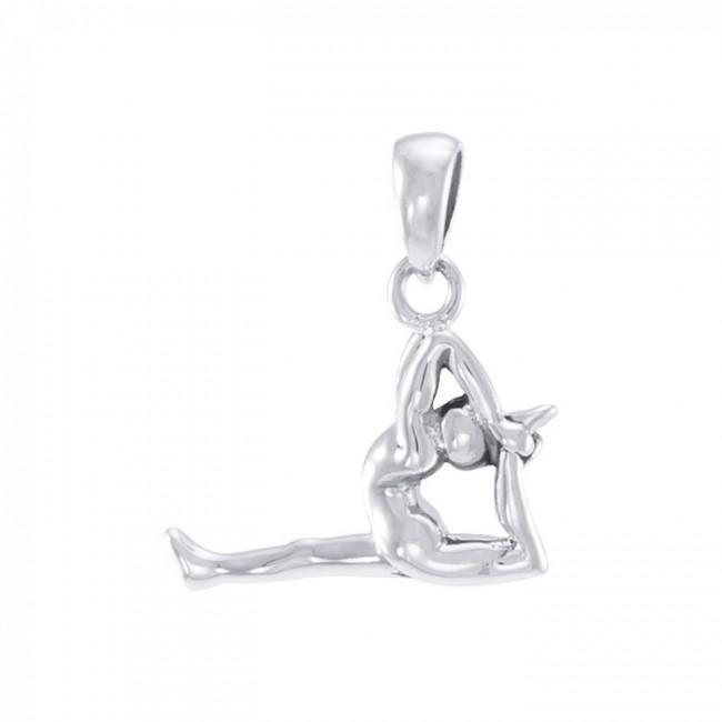 The Yoga Art of You ~ Sterling Silver Jewelry Pendant TPD3770