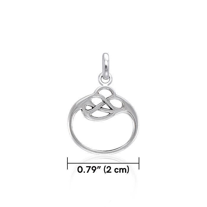 Celtic Knotwork Silver Pendant TPD3852