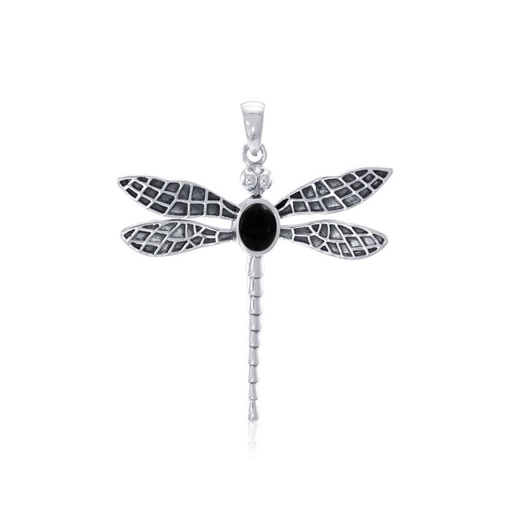 Dragonfly Sterling Silver Pendant TPD3941