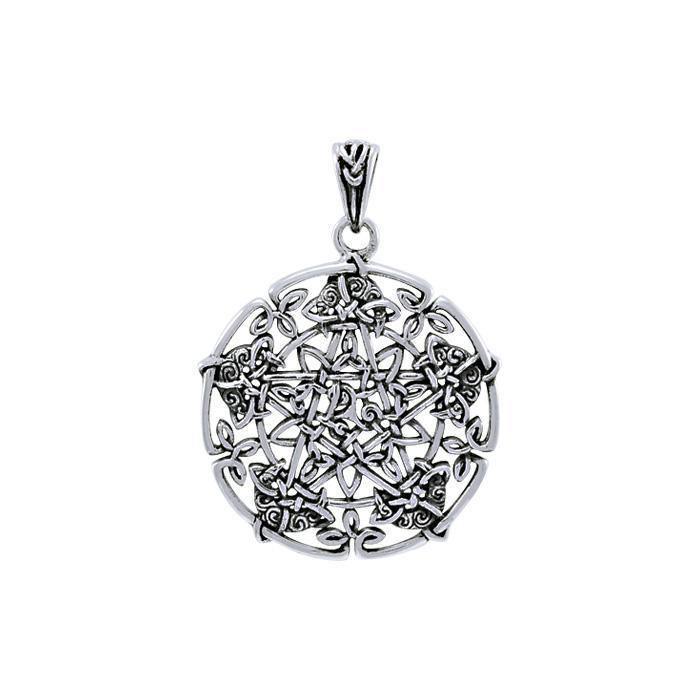 Brigid Ashwood Celtic Moon The Star Pendant TPD3995