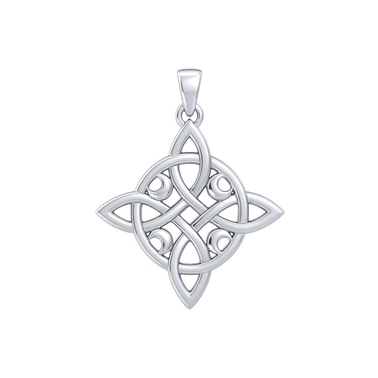 Mickie Mueller Quaternary Celtic Knots with Crescent Moon TPD4072