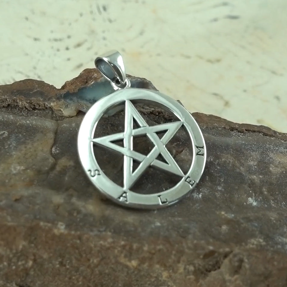 Salem The Pentacle Sterling Silver Pendant TPD4239