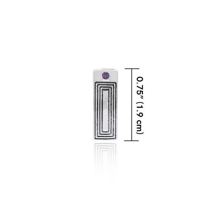 Modern Design Silver Pendant TPD429
