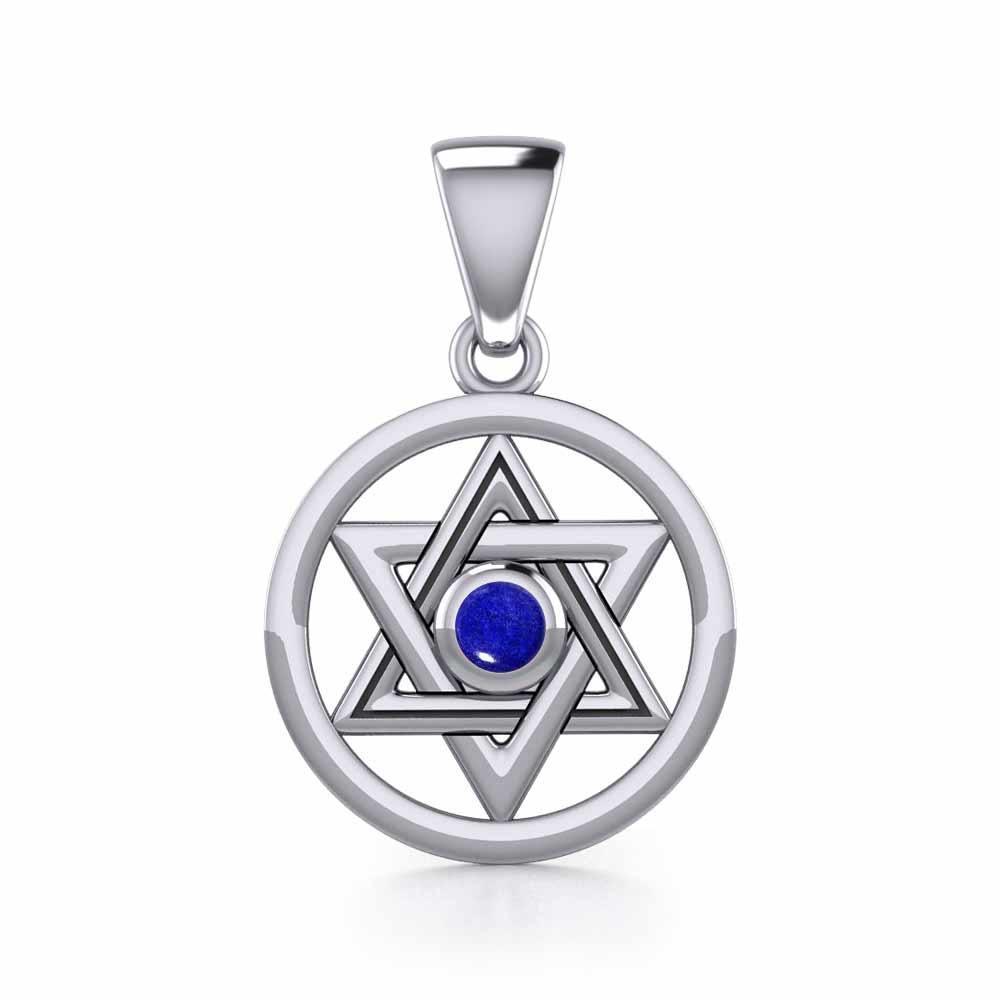 Star of David Sterling Silver Pendant TPD4297