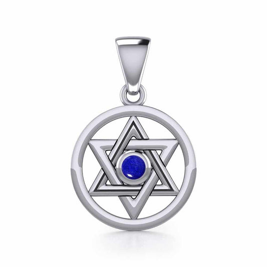 Star of David Sterling Silver Pendant TPD4297