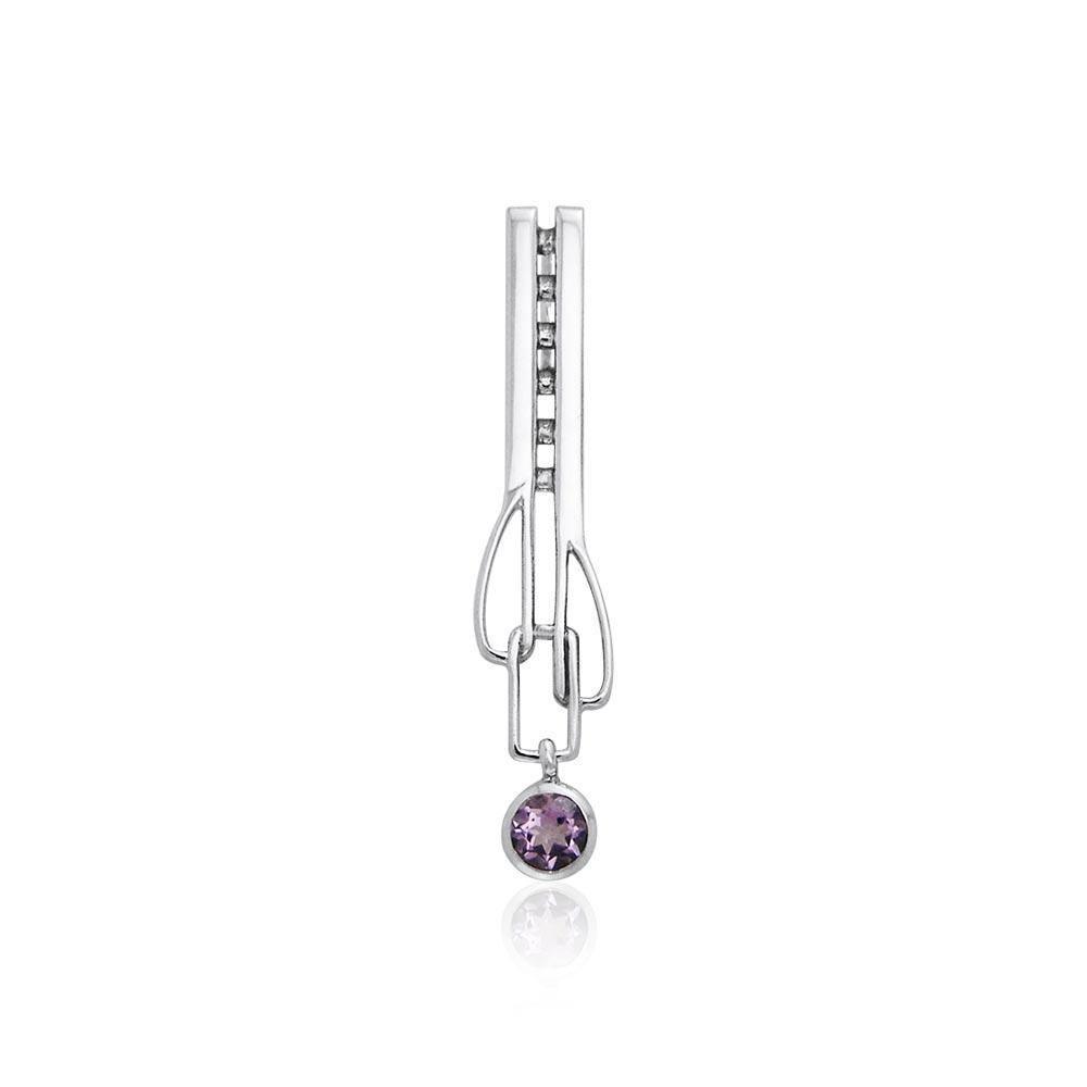 Contemporary Design Silver Pendant TPD433