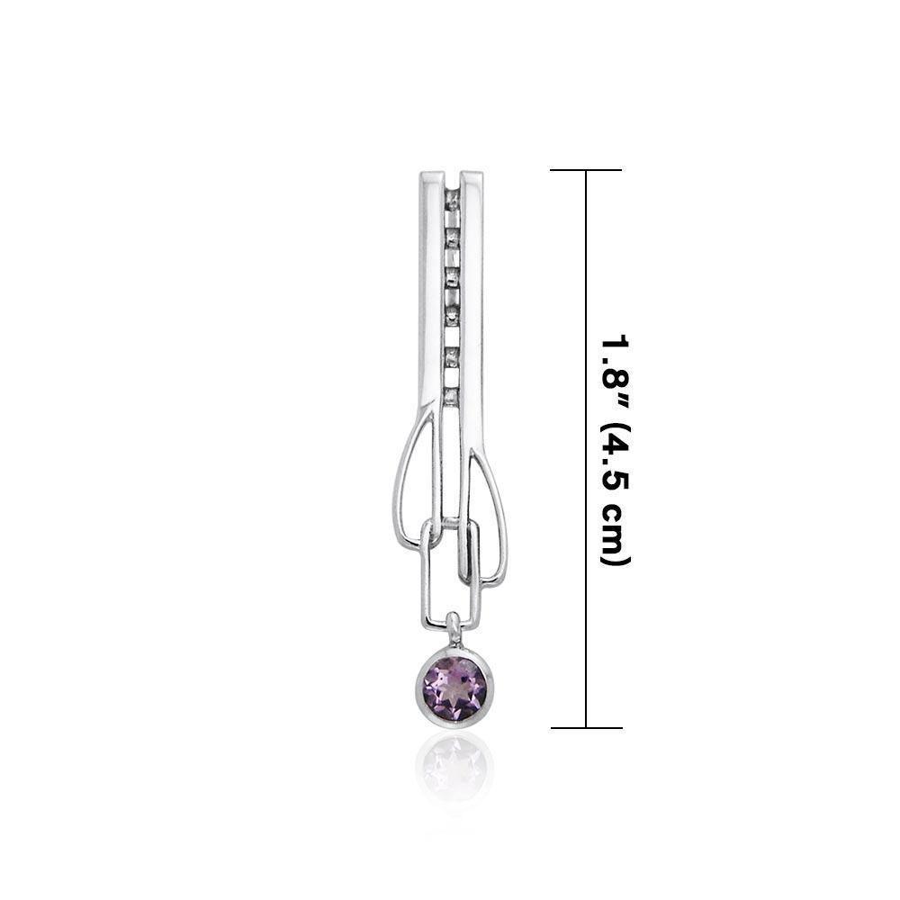 Contemporary Design Silver Pendant TPD433