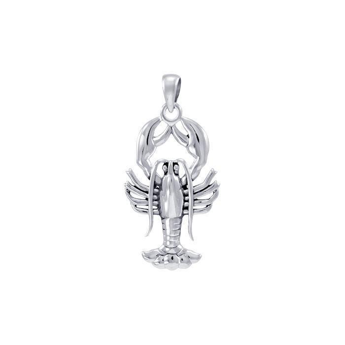 Lobster Silver Pendant TPD4380
