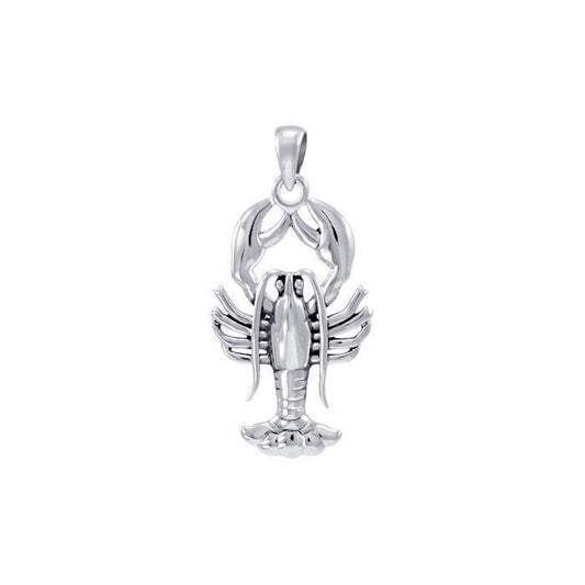 Lobster Silver Pendant TPD4380