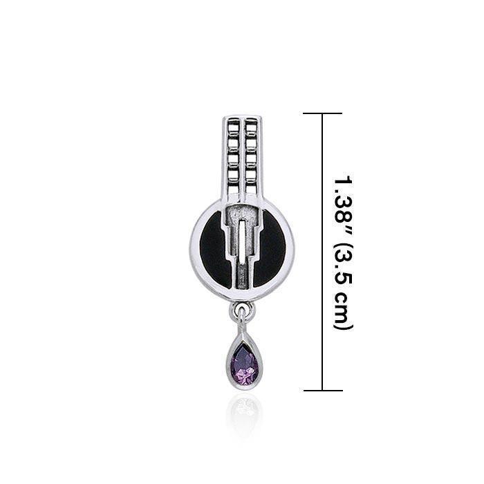 Contemporary Design Silver Pendant TPD446