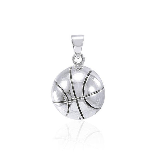 Basketball Silver Pendant TPD4464
