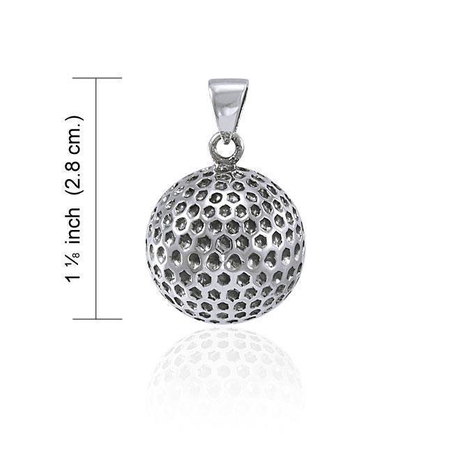 Golf Silver Pendant TPD4468