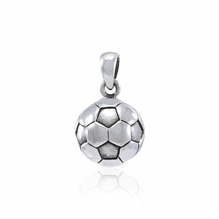 Soccer Silver Pendant TPD4525