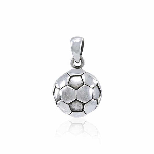 Soccer Silver Pendant TPD4525