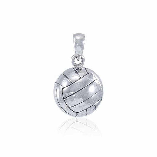Volleyball Silver Pendant TPD4530