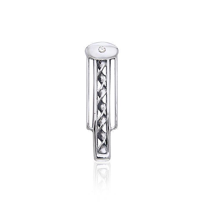 Modern Design Silver Pendant TPD456