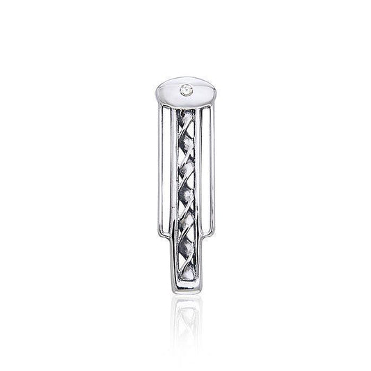 Modern Design Silver Pendant TPD456