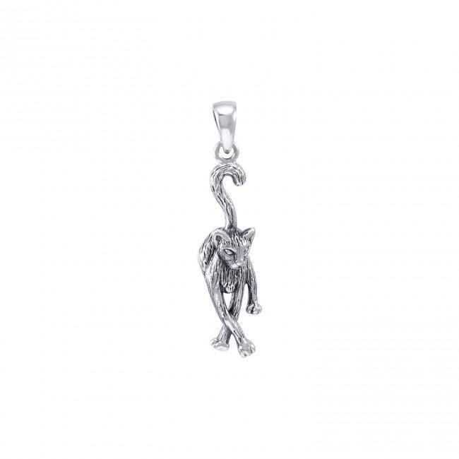 Cat Silver Pendant TPD4622