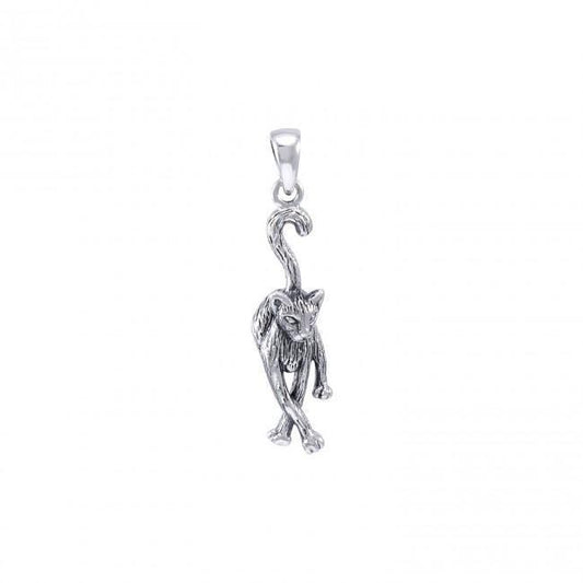 Cat Silver Pendant TPD4622