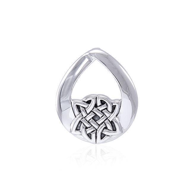 Celtic Knot Silver Slider Pendant TPD4626