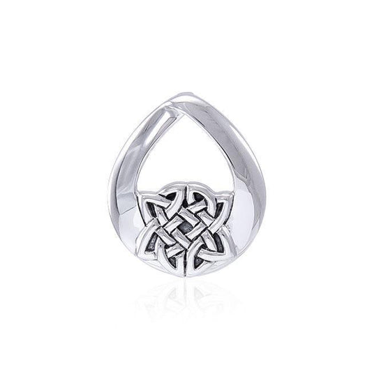 Celtic Knot Silver Slider Pendant TPD4626