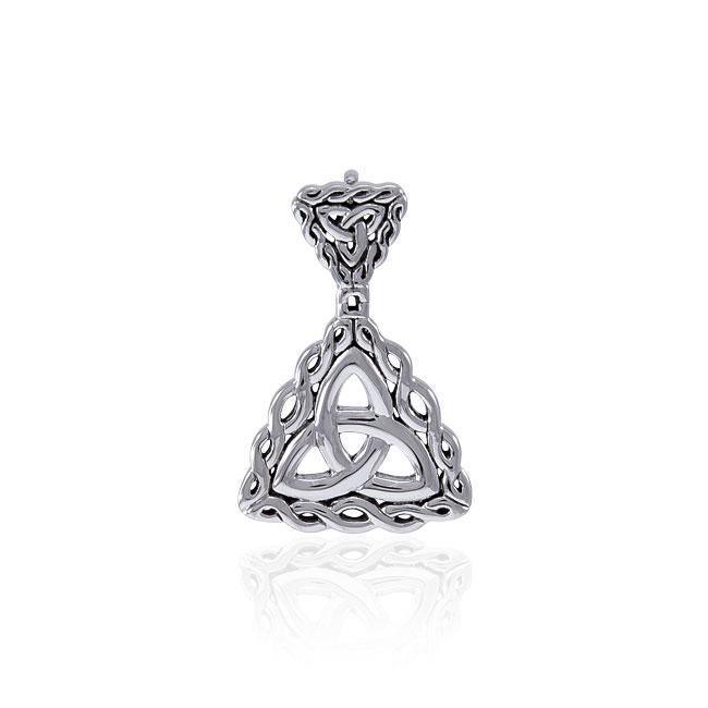 Celtic Knot Triquetra Slider Pendant TPD4628