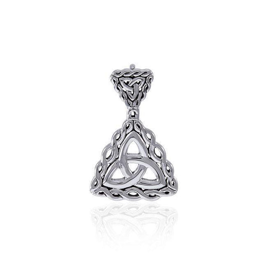 Celtic Knot Triquetra Slider Pendant TPD4628