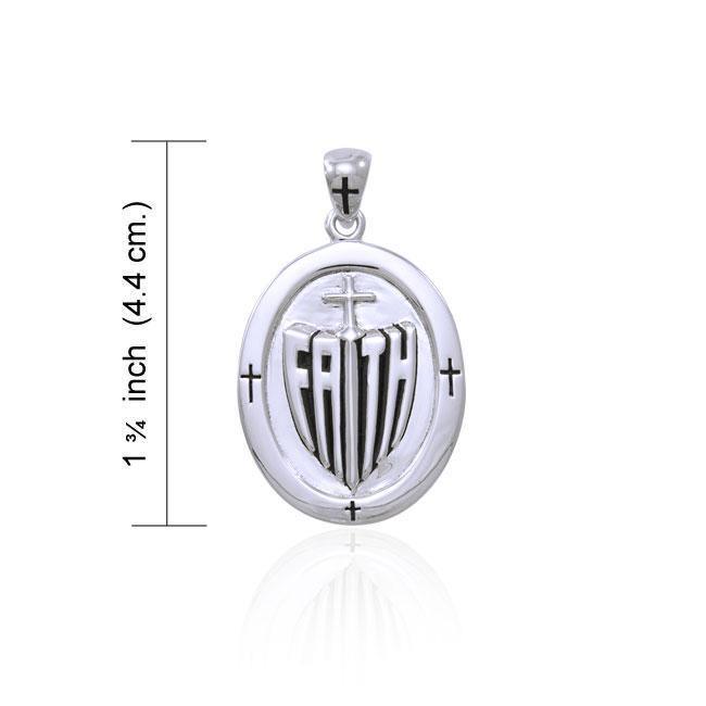 Faith Medallion Pendant TPD4650