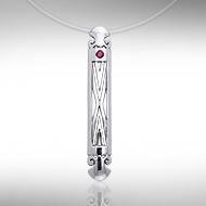 Art Deco Silver Pendant TPD466