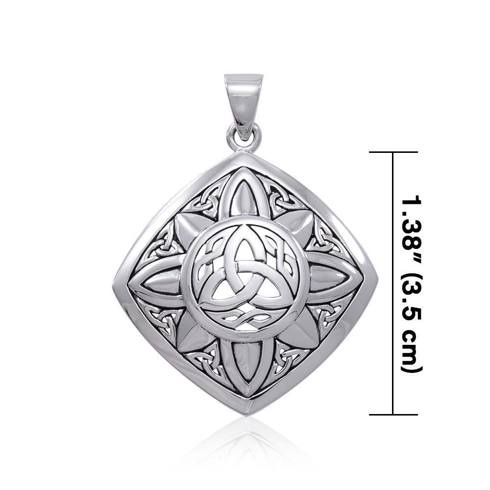 Celtic Trinity Knot Sun Pendant TPD4685