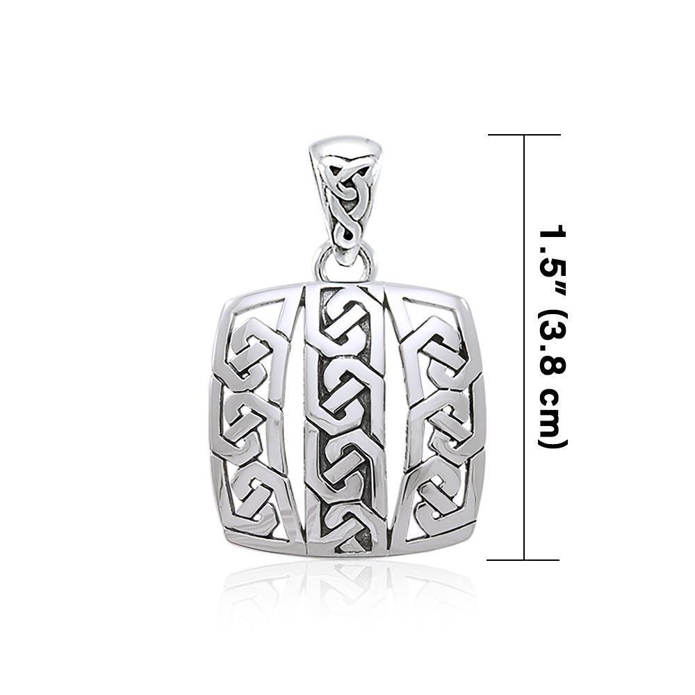 Celtic Knots Sterling Silver Pendant TPD4716