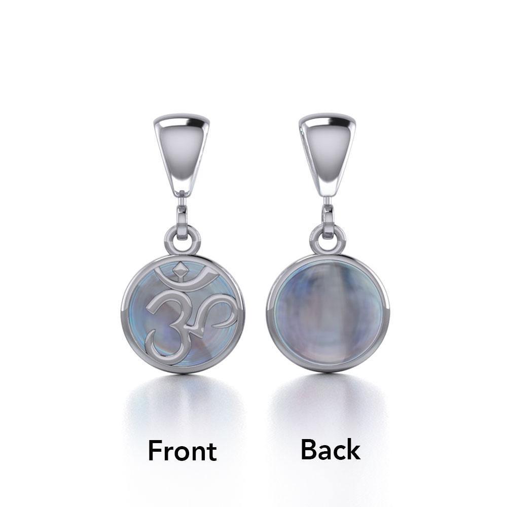 Silver Om Flip Pendant TPD478