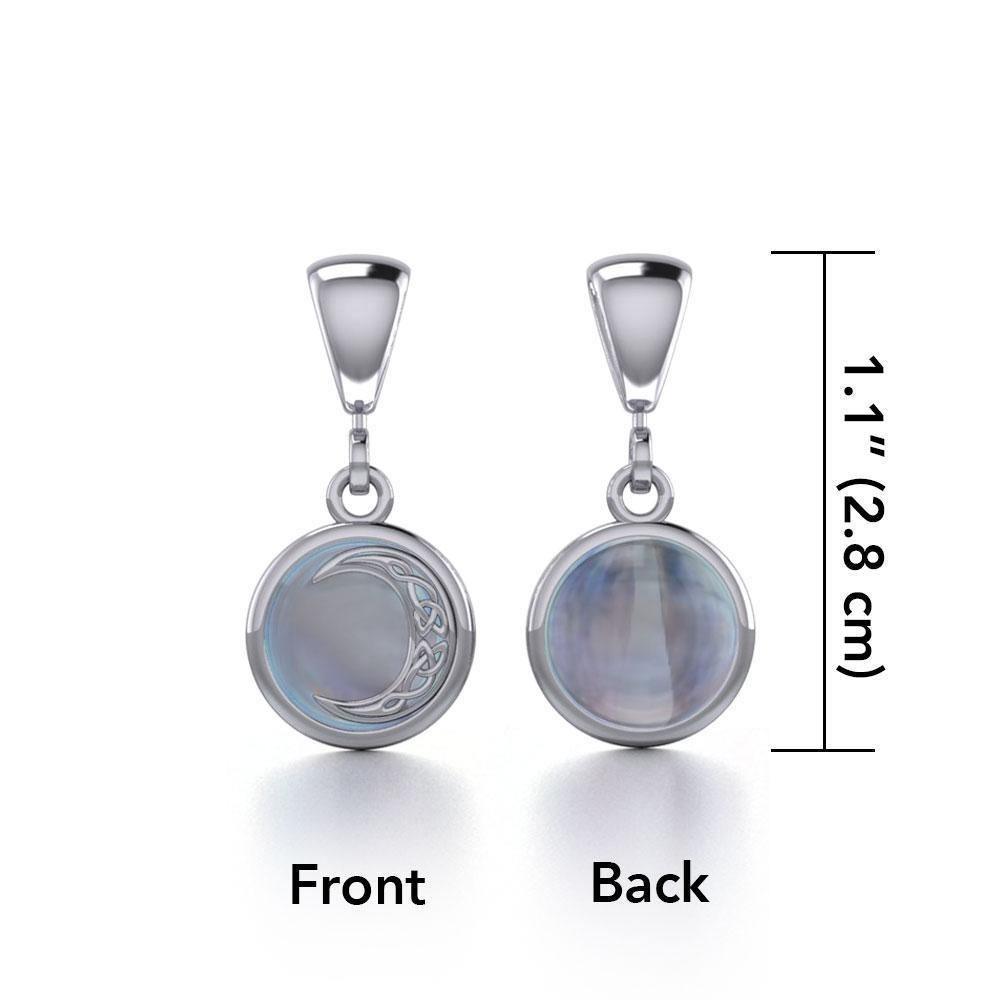 Magick Moon Silver Flip Pendant TPD479