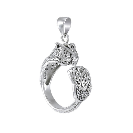 Sterling Silver Celtic Owl Pendant TPD4860