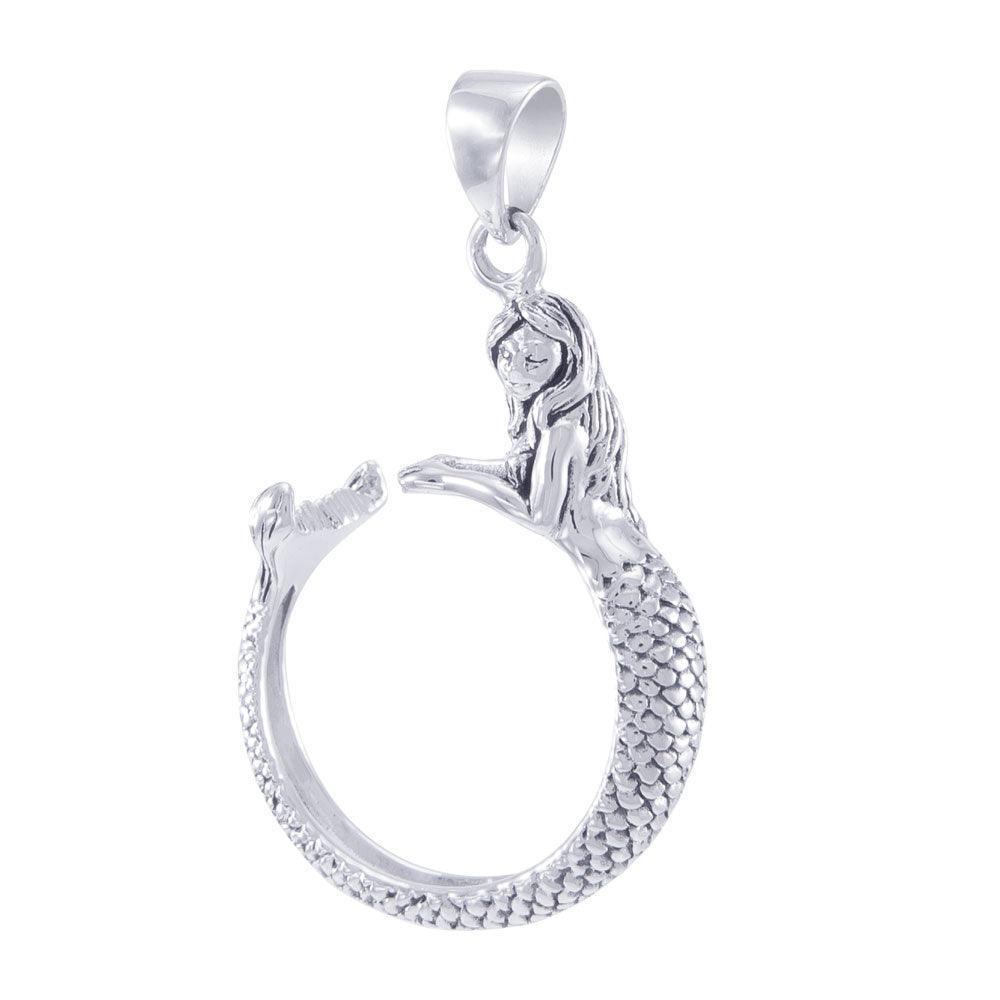 Mermaid Sterling Silver Pendant TPD4868