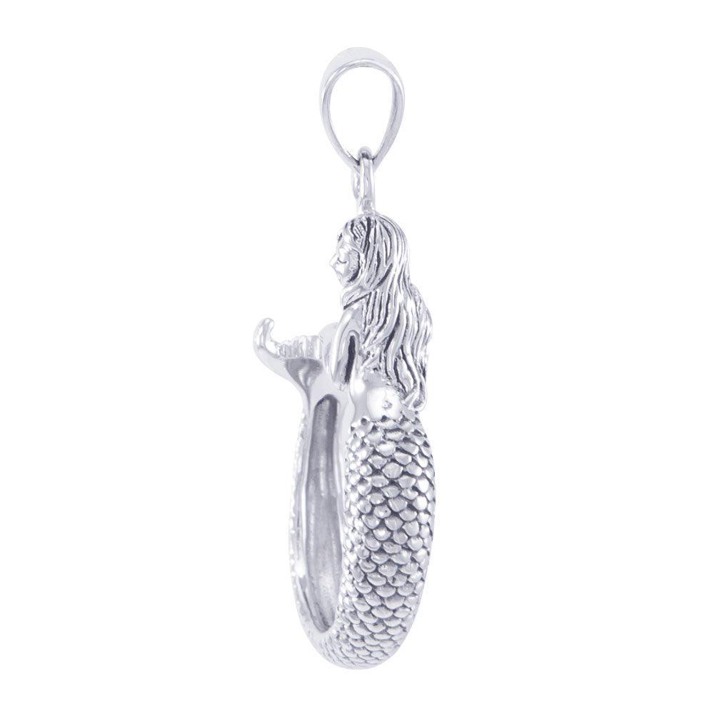 Mermaid Sterling Silver Pendant TPD4868