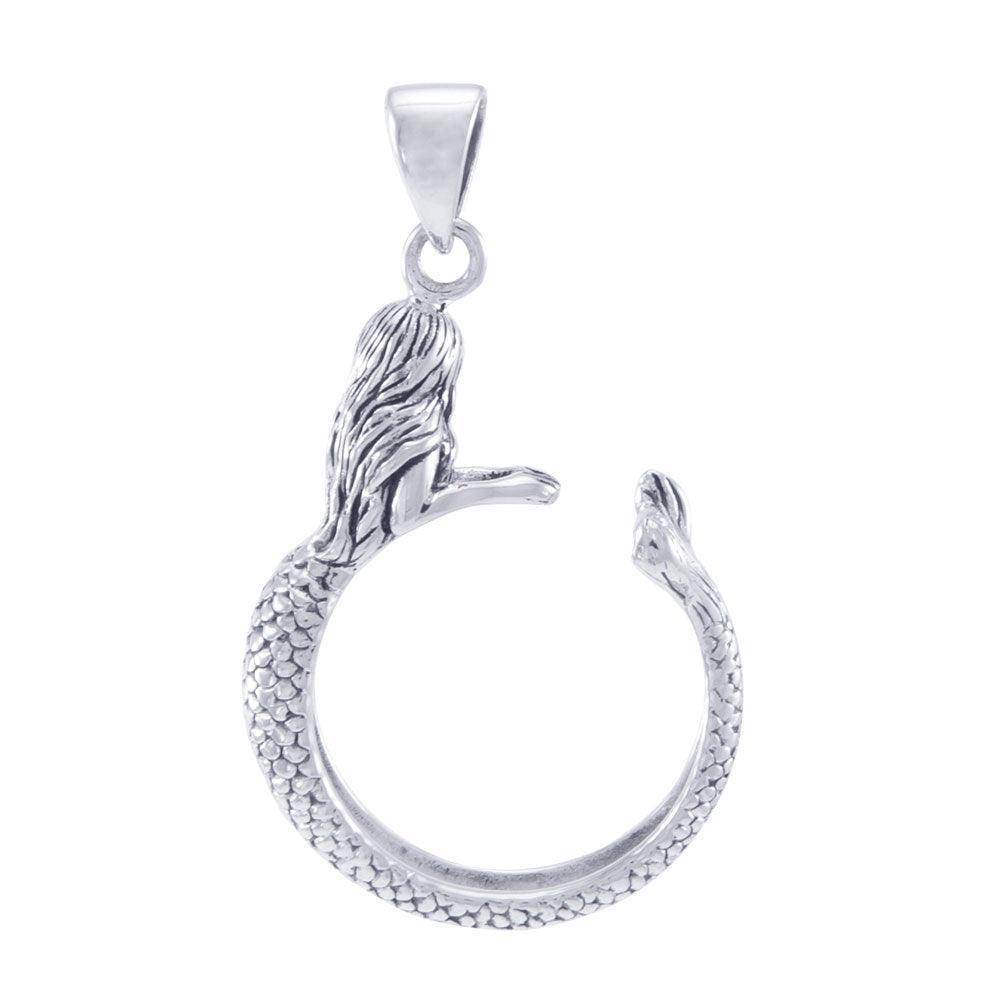 Mermaid Sterling Silver Pendant TPD4868