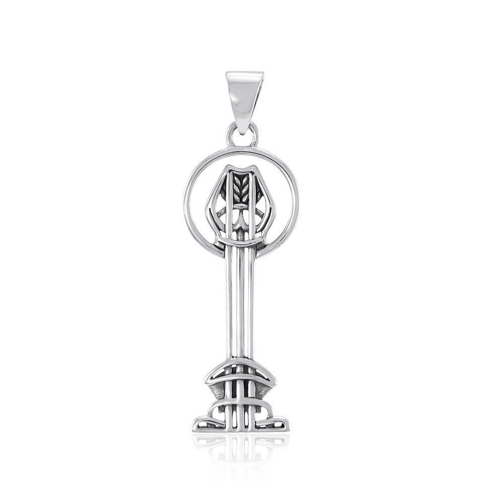Art Nouveau Silver Pendant TPD493