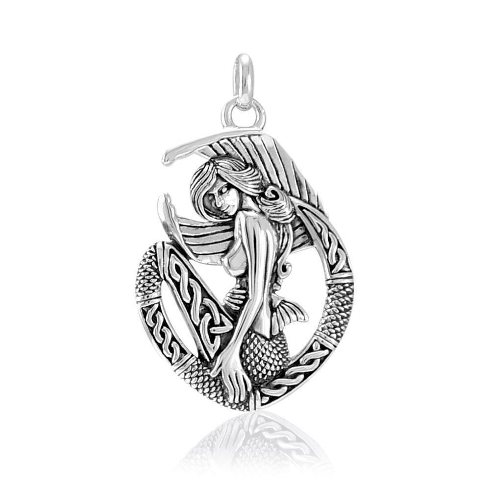 Enchanting Goddess Mermaid Under the Sea Pendant TPD4940