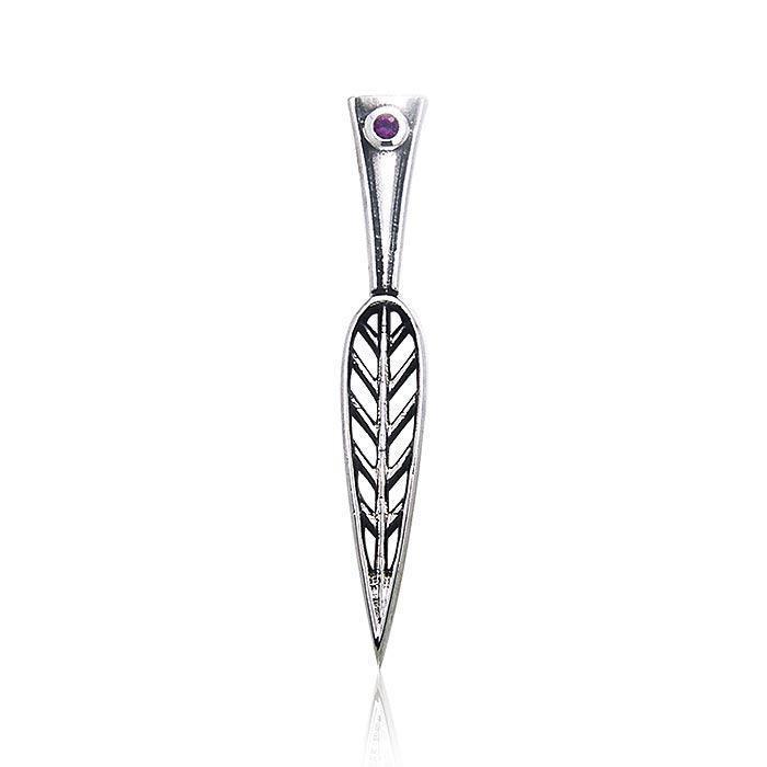 Modern Design Silver Pendant TPD496