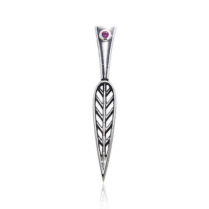 Modern Design Silver Pendant TPD496