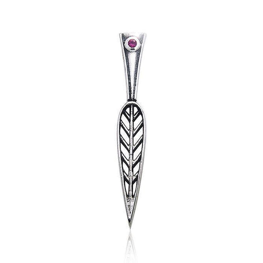 Modern Design Silver Pendant TPD496