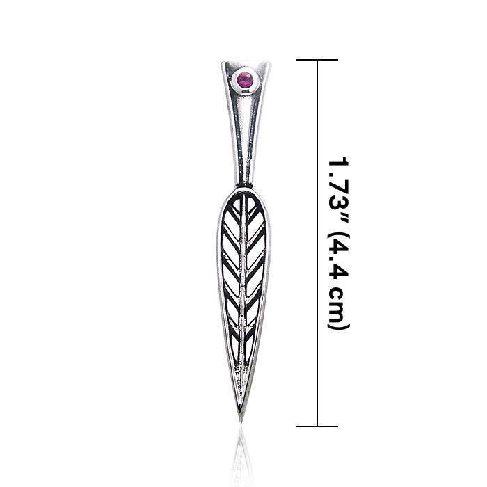 Modern Design Silver Pendant TPD496
