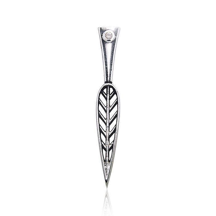 Modern Design Silver Pendant TPD496