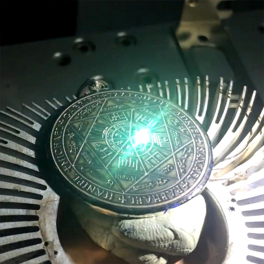 Experience Divine Guidance: The Seven Archangels Silver Pendant - TPD5154 | Embrace Heavenly Protection and Spiritual Connection