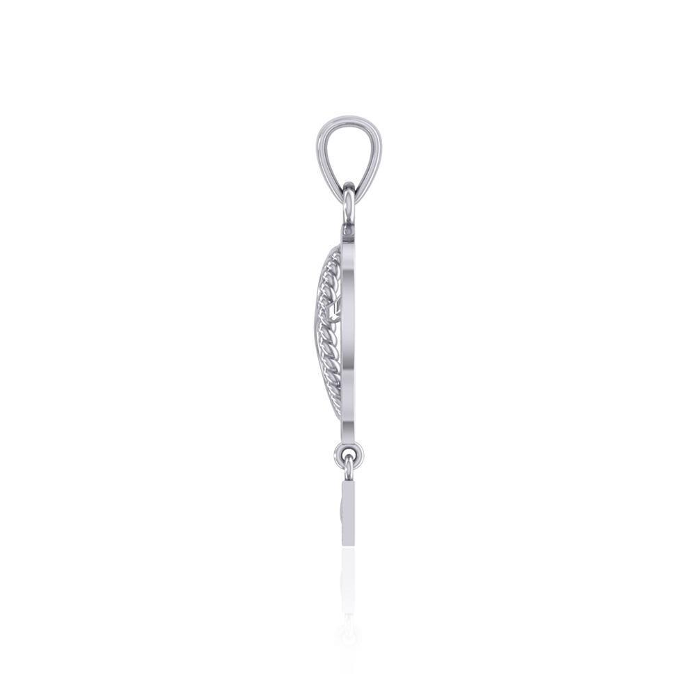 Celtic Infinity Balloon Silver Pendant TPD5188